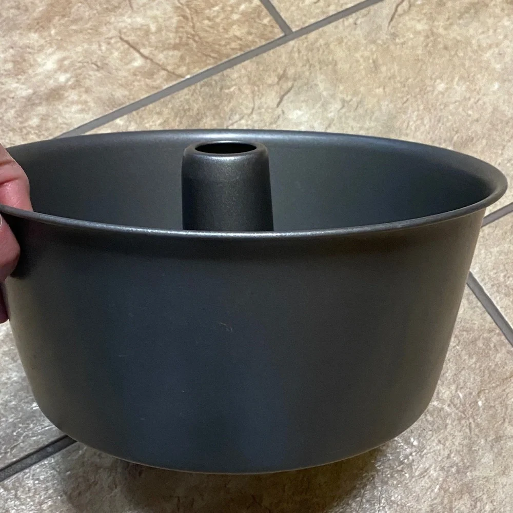 Premium Non-Stick Gray Bundt / Angel Food Cake Pan Fall Kitchen Baking